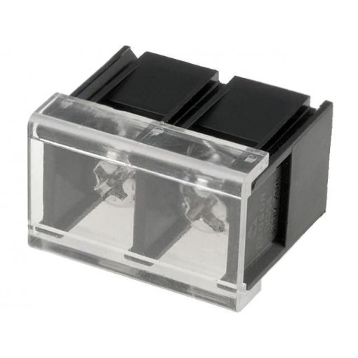 DG58C-B-02P-13-00A(H); PCB terminal block; straight; 10mm; ways: 2; on PCBs; 4mm2; tinned; DEGSON ELECTRONICS