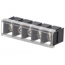 DG58C-B-05P-13-00A(H); PCB terminal block; straight; 10mm; ways: 5; on PCBs; 4mm2; tinned; DEGSON ELECTRONICS