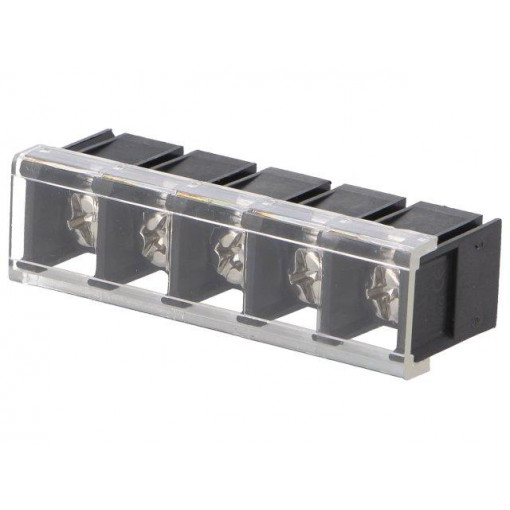 DG58C-B-05P-13-00A(H); PCB terminal block; straight; 10mm; ways: 5; on PCBs; 4mm2; tinned; DEGSON ELECTRONICS