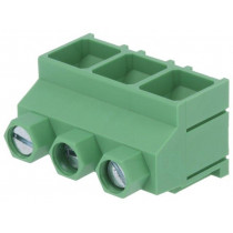 DG638-9.52-03P-14-00AH; PCB terminal block; angled 90°; 9.52mm; ways: 3; on PCBs; 4mm2; DEGSON ELECTRONICS