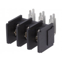 DG66RT-03P-13-00AH; PCB terminal block; angled 90°; 11mm; ways: 3; on PCBs; 4mm2; 32A; DEGSON ELECTRONICS