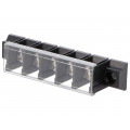 DG78H-A-05P-13-00A(H); Terminal block; soldering,screw terminal; 6mm2; 750V; 41A; ways: 5; DEGSON ELECTRONICS