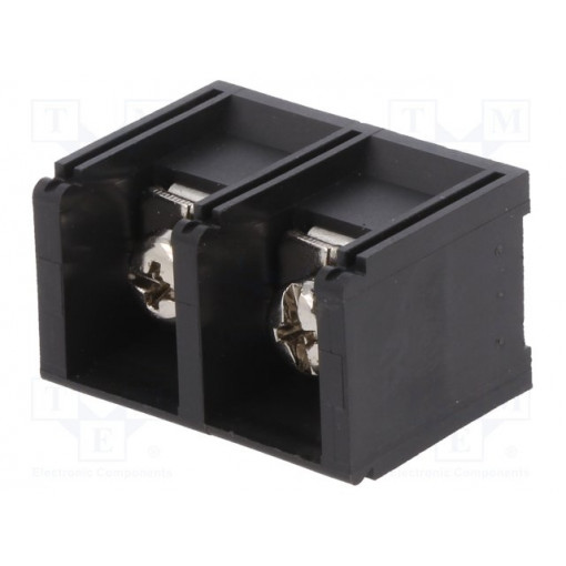 DG88-02P-13-10AH; PCB terminal block; straight; 16mm; ways: 2; on PCBs; 6mm2; tinned; DEGSON ELECTRONICS