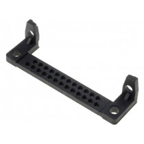 160X10089X; Protection; PIN: 25; angled 90°; A: 53mm; B: 47mm; C: 7.4mm; D: 10.7mm; CONEC 160X10089X; Protection; PIN: 25; angled 90°; A: 53mm; B: 47mm; C: 7.4mm; D: 10.7mm; CONEC