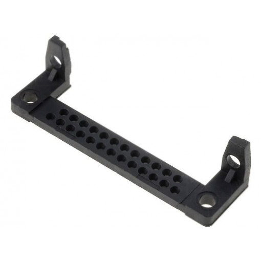 160X10089X; Protection; PIN: 25; angled 90°; A: 53mm; B: 47mm; C: 7.4mm; D: 10.7mm; CONEC