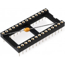 001-3-028-6-B1STF-XT0; Socket: DIP; PIN: 28; Pitch: 2.54mm; precision; THT; gold-plated; MPE GARRY 001-3-028-6-B1STF-XT0; Socket: DIP; PIN: 28; Pitch: 2.54mm; precision; THT; gold-plated; MPE GARRY