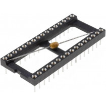 001-3-032-6-B1STF-XT0; Socket: DIP; PIN: 32; Pitch: 2.54mm; precision; THT; gold-plated; MPE GARRY 001-3-032-6-B1STF-XT0; Socket: DIP; PIN: 32; Pitch: 2.54mm; precision; THT; gold-plated; MPE GARRY