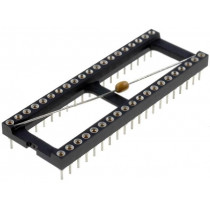 001-3-040-6-B1STF-XT0; Socket: DIP; PIN: 40; Pitch: 2.54mm; precision; THT; gold-plated; MPE GARRY 001-3-040-6-B1STF-XT0; Socket: DIP; PIN: 40; Pitch: 2.54mm; precision; THT; gold-plated; MPE GARRY