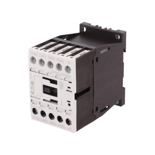 DILA-40-EA(230V50HZ,240V60HZ); Contactor: 4-pole; NO x4; 230VAC; 4A; DIN; DILA-40; screw terminals; EATON ELECTRIC