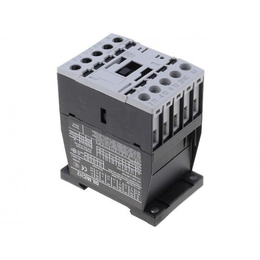DILM12-01(230V50HZ,240V60HZ); Contactor: 3-pole; NO x3; Auxiliary contacts: NC; 230VAC; 12A; 690V; EATON ELECTRIC