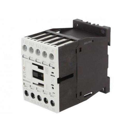 DILM15-01-EA(24VDC); Contactor: 3-pole; NO x3; Auxiliary contacts: NC; 24VDC; 15A; 690V; EATON ELECTRIC