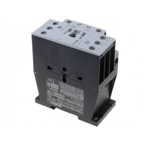DILM17-01(230V50HZ,240V60HZ); Contactor: 3-pole; NO x3; Auxiliary contacts: NC; 230VAC; 17A; 690V; EATON ELECTRIC