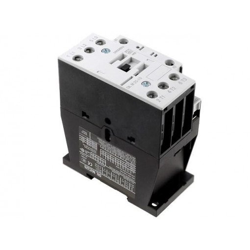 DILM25-10(24V50/60HZ); Contactor: 3-pole; NO x3; Auxiliary contacts: NO; 24VAC; 25A; 690V; EATON ELECTRIC