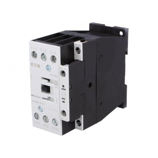 DILM32-10-EA(RDC24); Contactor: 3-pole; NO x3; Auxiliary contacts: NO; 24VDC; 32A; 690V; EATON ELECTRIC