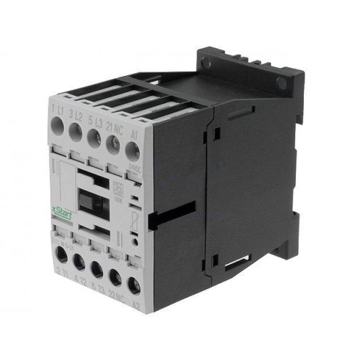 DILM7-01(400V50HZ,440V60HZ); Contactor: 3-pole; NO x3; Auxiliary contacts: NC; 400VAC; 7A; DILM7; EATON ELECTRIC