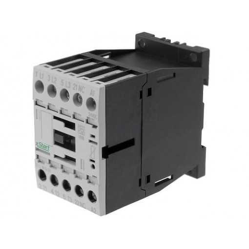DILM7-10(110V50HZ,120V60HZ); Contactor: 3-pole; NO x3; Auxiliary contacts: NO; 110VAC; 7A; DILM7; EATON ELECTRIC