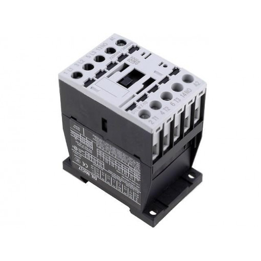 DILM7-10(230V50HZ,240V60HZ); Contactor: 3-pole; NO x3; Auxiliary contacts: NO; 230VAC; 7A; DILM7; EATON ELECTRIC