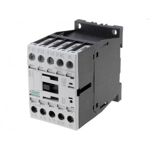 DILM9-01(230V50HZ,240V60HZ); Contactor: 3-pole; NO x3; Auxiliary contacts: NC; 230VAC; 9A; DILM9; EATON ELECTRIC