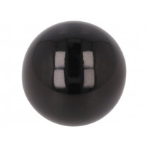 DIN 319-KU-25-M6-E; Ball knob; Ø: 25mm; Int.thread: M6; 9mm; ELESA+GANTER