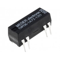 DIP05-1A72-12D; Relay: reed; SPST-NO; Ucoil: 5VDC; 1A; max.200VDC; max.200VAC; 50mW; MEDER DIP05-1A72-12D; Relay: reed; SPST-NO; Ucoil: 5VDC; 1A; max.200VDC; max.200VAC; 50mW; MEDER