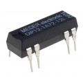 DIP12-1A72-12L; Relay: reed; SPST-NO; Ucoil: 12VDC; 1A; max.200VDC; max.200VAC; PCB; MEDER