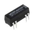 DIP12-2A72-21D; Relay: reed; DPST-NO; Ucoil: 12VDC; 1A; max.200VDC; max.200VAC; PCB; MEDER
