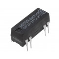 DIP24-2A72-21D; Relay: reed; DPST-NO; Ucoil: 24VDC; 1A; max.200VDC; max.200VAC; PCB; MEDER