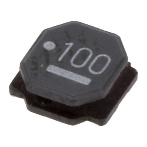 DJNR5020-100-S; Inductor: wire; SMD; 10uH; Ioper: 1.45A; 120mΩ; 4.9x4.9x2mm; ±20%; FERROCORE