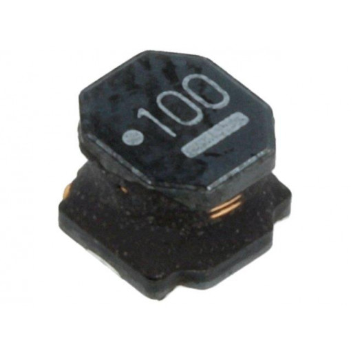 DJNR5040-100-S; Inductor: wire; SMD; 10uH; Ioper: 2.1A; 56mΩ; 4.9x4.9x4.1mm; ±20%; FERROCORE