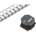 DJNR6045-820; Inductor: wire; SMD; 82uH; Ioper: 900mA; 533mΩ; 6x5.9x4.5mm; ±20%; FERROCORE DJNR6045-820; Inductor: wire; SMD; 82uH; Ioper: 900mA; 533mΩ; 6x5.9x4.5mm; ±20%; FERROCORE