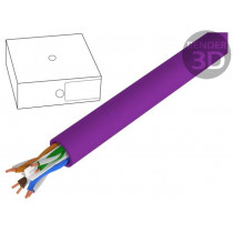 DK-1613-VH-1; Wire; U/UTP; industrial Ethernet; 6; solid; Cu; 4x2x23AWG; LSZH; DIGITUS