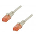 DK-1617-250; Patch cord; U/UTP; 6; stranded; Cu; LSZH; grey; 25m; 26AWG; DIGITUS