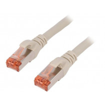 DK-1644-200; Patch cord; S/FTP; 6; stranded; Cu; LSZH; grey; 20m; 27AWG; DIGITUS