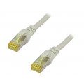 DK-1644-A-020; Patch cord; S/FTP; 6a; stranded; Cu; LSZH; grey; 2m; 26AWG; DIGITUS