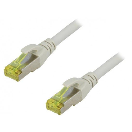 DK-1644-A-100; Patch cord; S/FTP; 6a; stranded; Cu; LSZH; grey; 10m; 26AWG; DIGITUS