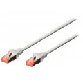 DK-1644-A-200; Patch cord; S/FTP; 6a; stranded; Cu; LSZH; grey; 20m; 26AWG; DIGITUS