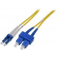 DK-2932-01; Fiber patch cord; OS1; LC/UPC,SC/UPC; 1m; LSZH; yellow; DIGITUS DK-2932-01; Fiber patch cord; OS1; LC/UPC,SC/UPC; 1m; LSZH; yellow; DIGITUS