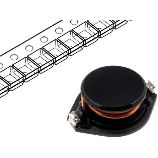 DL50-220; Inductor: wire; SMD; 220uH; Ioper: 1.2A; 0.38Ω; Isat: 2.4A; B: 15.24mm; FERROCORE