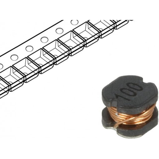 DLG-0403-8R2; Inductor: wire; SMD; 0403; 8.2uH; 0.84A; 0.15Ω; FERROCORE