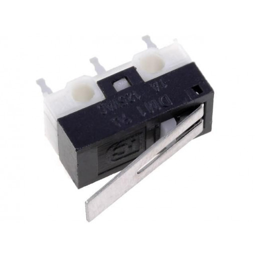 DM-101P-30-3; Microswitch SNAP ACTION; with lever; SPDT; 1A/125VAC; ON-(ON); CANAL ELECTRONIC