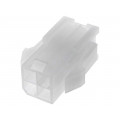 DMF-04-W; Plug; wire-wire; male; 4.2mm; PIN: 4; 300V; Locking: latch; -25÷85°C; ADAM TECH DMF-04-W; Plug; wire-wire; male; 4.2mm; PIN: 4; 300V; Locking: latch; -25÷85°C; ADAM TECH