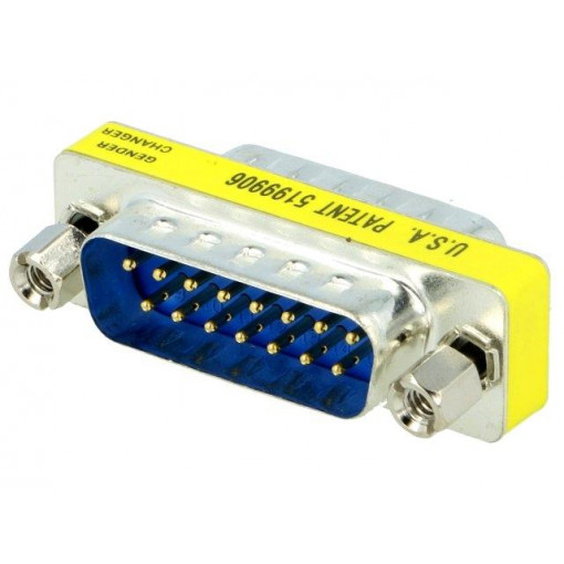 2401-0100-02; Transition: adapter; both sides,D-Sub 15pin male; ENCITECH 2401-0100-02; Transition: adapter; both sides,D-Sub 15pin male; ENCITECH