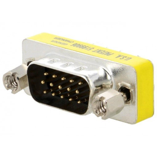 2401-0101-02; Transition: adapter; both sides,D-Sub 15pin HD male; ENCITECH 2401-0101-02; Transition: adapter; both sides,D-Sub 15pin HD male; ENCITECH