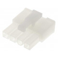 DMH-04-S; Plug; wire-wire/PCB; female; 4.2mm; PIN: 4; w/o contacts; for cable; ADAM TECH DMH-04-S; Plug; wire-wire/PCB; female; 4.2mm; PIN: 4; w/o contacts; for cable; ADAM TECH