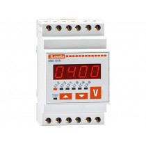 DMK 70 R1; Meter: modular mounting; for DIN rail mounting; digital; 45÷65Hz; LOVATO ELECTRIC