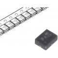 DMP2104LP-7; Transistor: P-MOSFET; unipolar; -20V; -1.2A; 0.5W; DFN1411-3; DIODES INCORPORATED