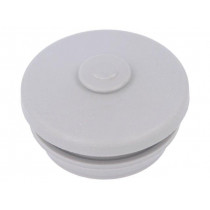 26042001; Grommet; TPE (thermoplastic elastomer); grey; Holes no: 1; UL94HB; SPELSBERG