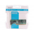 DN-1001J; PC extension card: PCI; Interface: 10/100Mbps,full duplex; DIGITUS
