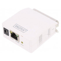 DN-13001-1; Print server; RJ45,Centronics 36pin plug,DC; DIGITUS