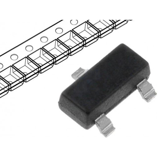 DN3135K1-G; Transistor: N-MOSFET; unipolar; 350V; 0.18A; 360mW; SOT23-3; MICROCHIP (SUPERTEX) DN3135K1-G; Transistor: N-MOSFET; unipolar; 350V; 0.18A; 360mW; SOT23-3; MICROCHIP (SUPERTEX)